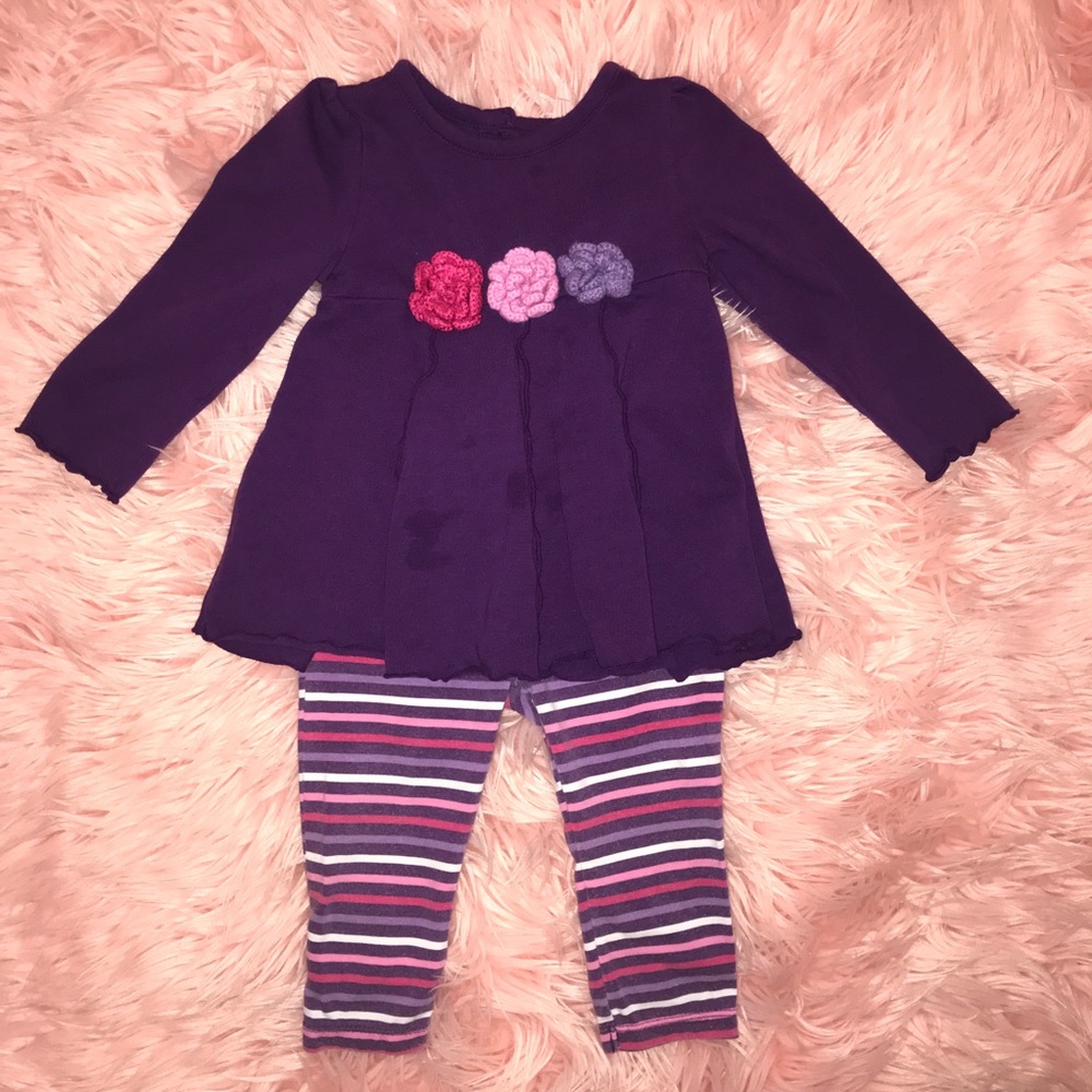 2 pc Purple play outfit